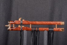 Redwood Burl Native American Flute, Minor, Mid F#-4, #U3Fa (10)